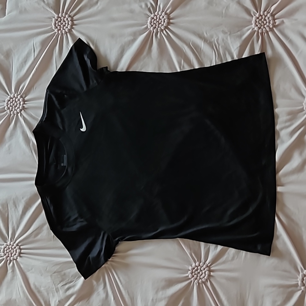 Woman's size small Black Nike DriFit Tee